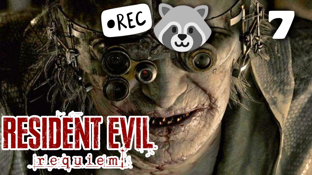 Leon correteando por Raccoon City 🥀☂️🦝 Resident Evil Requiem