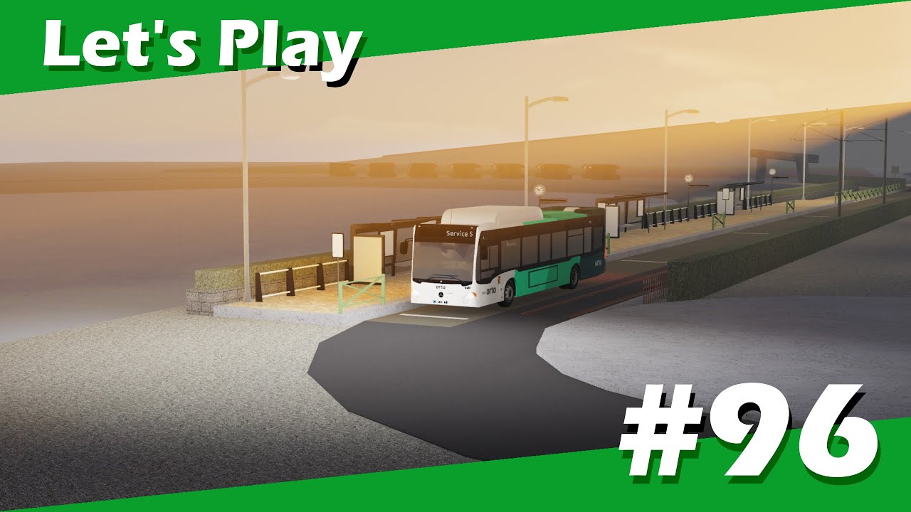Let's Play N'96 Roblox - Transport Simulator 2024 : Lake Shuttle (Rembrand Centraal - Lake)