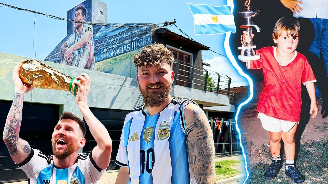 HIER IST MESSI AUFGEWACHSEN - GEBURTSORT ROSARIO 🇦🇷🐐 Vlog f&uuml;r die Ewigkeit | ViscaBarca