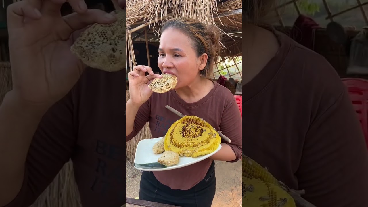 តោះដើររកឃ្មុំ#cooking #food #ម្ហូបខ្មែរ