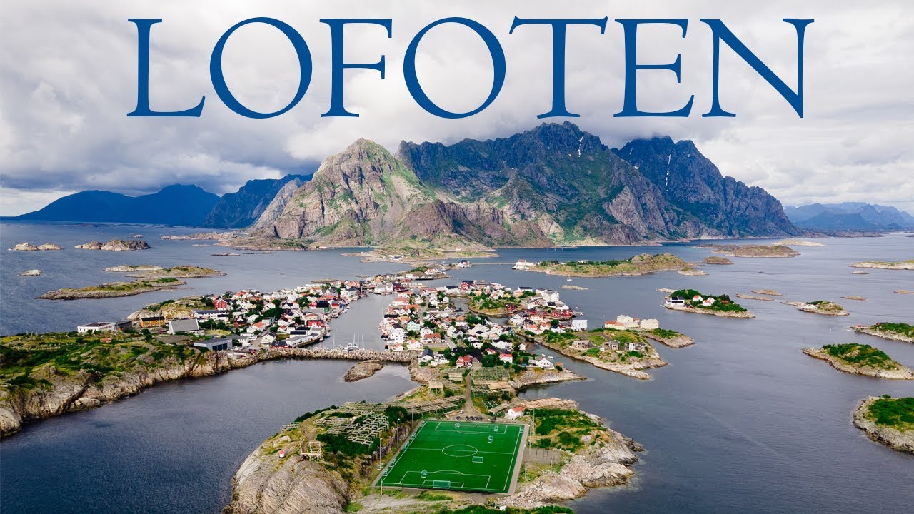 Lofoten, Vester&aring;len & Senja from above - 4k