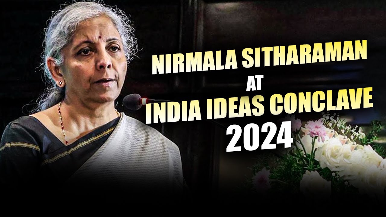 Live: Union Finance Minister Nirmala Sitharaman interacts at India Ideas Conclave 2024 in Bengaluru