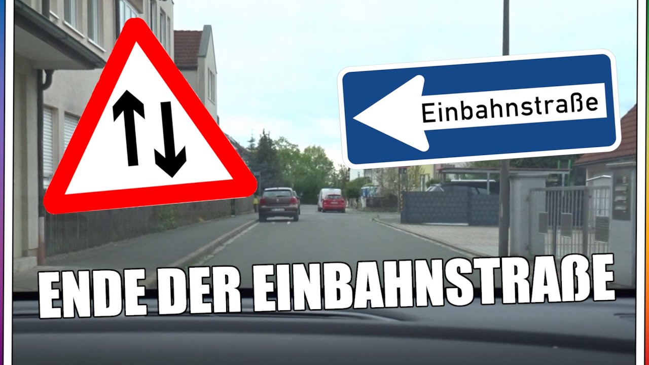 ENDE DER EINBAHNSTRA&szlig;E! | Fahrschule Stumpf