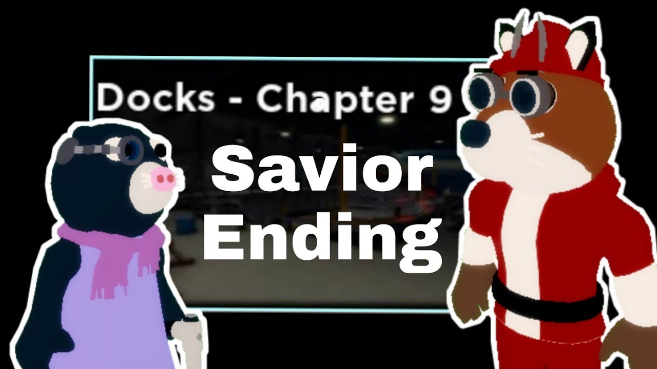 Piggy Book 2 Chapter 9 - Dock (Savior Ending Intro & Outro Cutscenes with Full Gameplay) | Ezequiel
