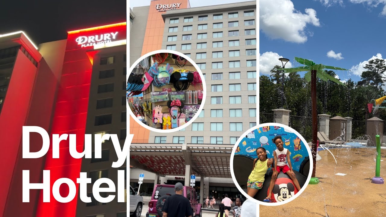 Our Stay at Drury Hotel In Orlando, FL | #review #florida #disneyworldvacation #travelvlog