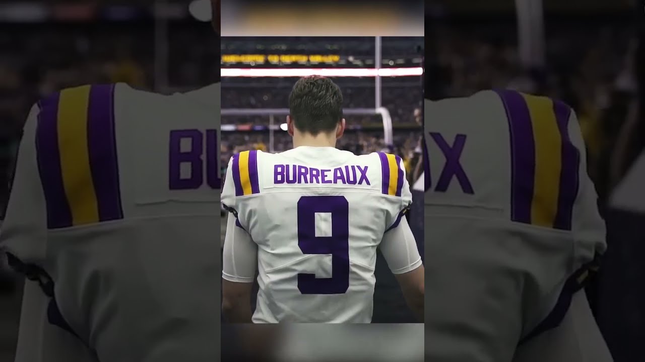Joe Burrow&rsquo;s LSU walkout is legendary 🔥 | #Shorts