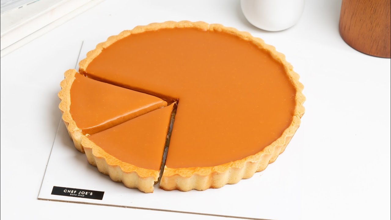 ทาร์ตชาไทยโมจิ Thai Tea Tart ทำขนมกับเชฟโจ Ep.131