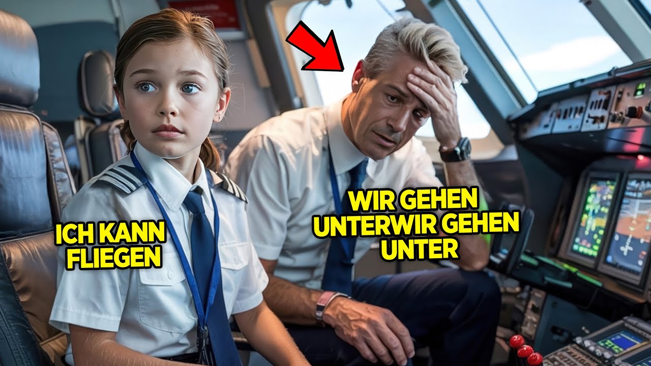 „Pilot sagt ‚Wir stürzen ab‘ – bis ein 12-jähriges Mädchen hereinkommt und sagt: ‚Ich kann fliegen‘