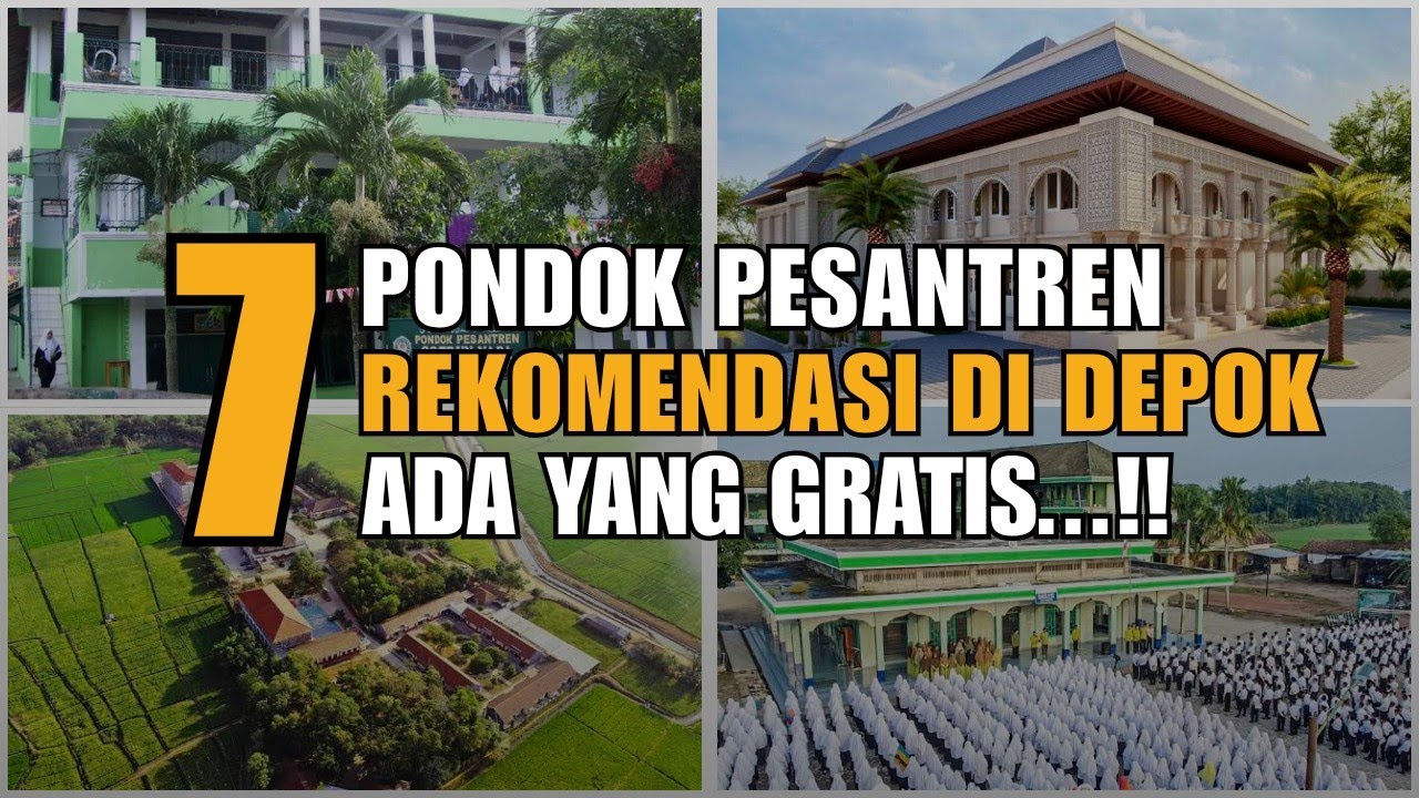 Dari Modern hingga Tradisional? 7 Rekomendasi Pesantren di Depok, Ada yang Gratis!