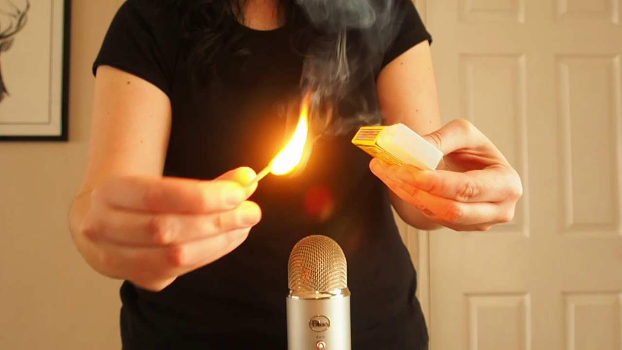 ASMR Matches - Fast Shaking and Striking