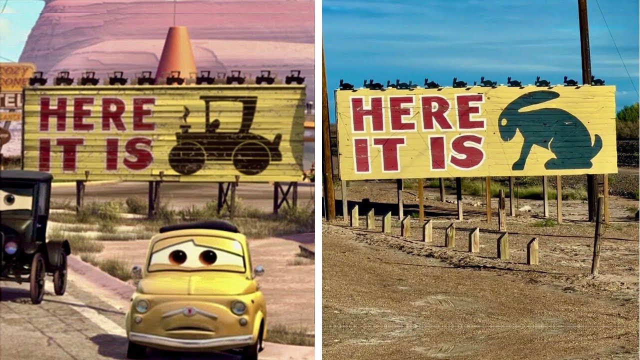 Все места на трассе 66, которые вдохновили Pixar на создание «Тачек»