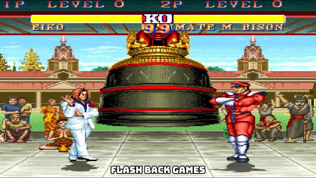 STREET FIGHTER II DELUXE MUGEN EDITION 2025 - EIKO VS M.BISON !