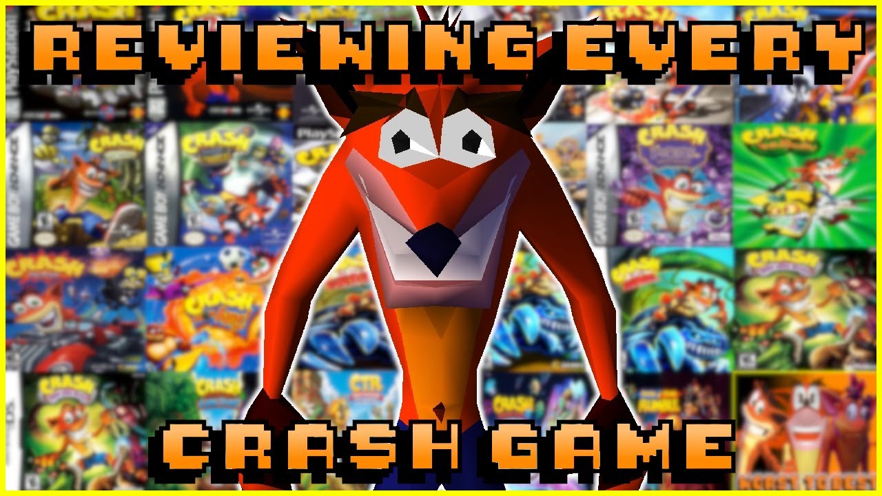 Reviewing EVERY CRASH BANDICOOT GAME Ever Made! - Crash Bandicoot Retrospective FULL SERIES