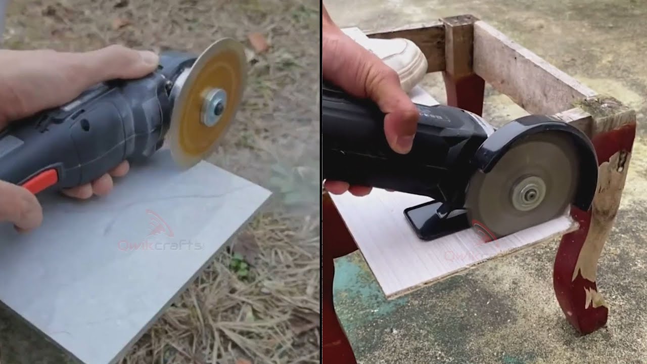 Must Have Angle Grinder Hack - Angle Grinder Stand Holder + Angle Grinder Guard Shield Cover