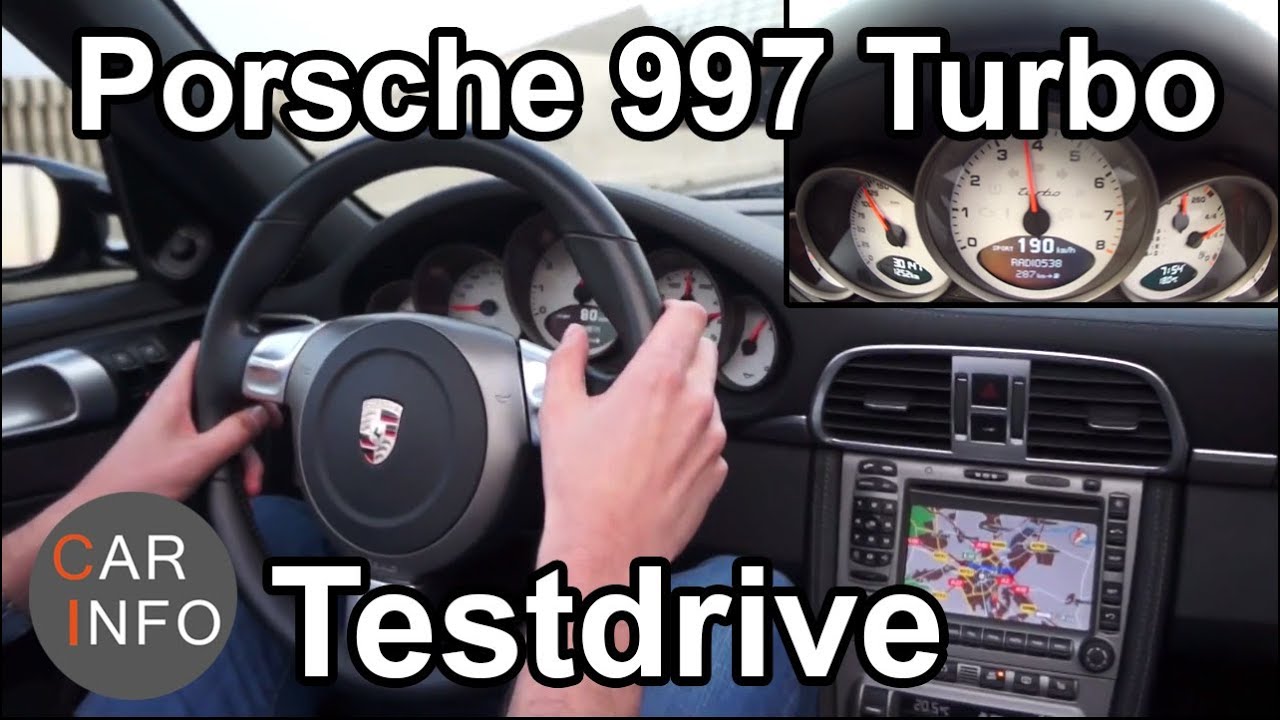 Testdrive: Porsche 997 Turbo  Great SOUND!