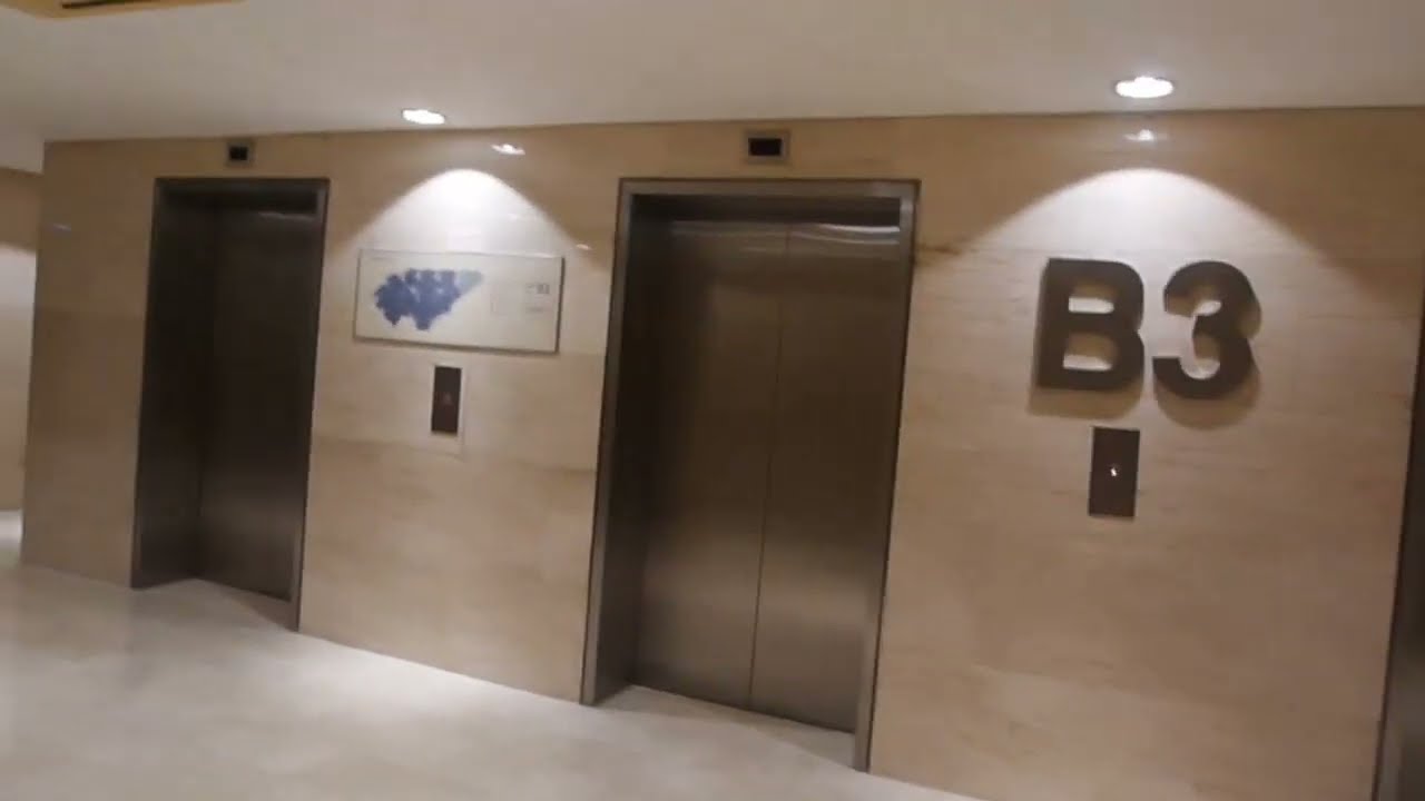 Schindler 300P lift at Pavilion Bukit Bintang KL nearby entrance