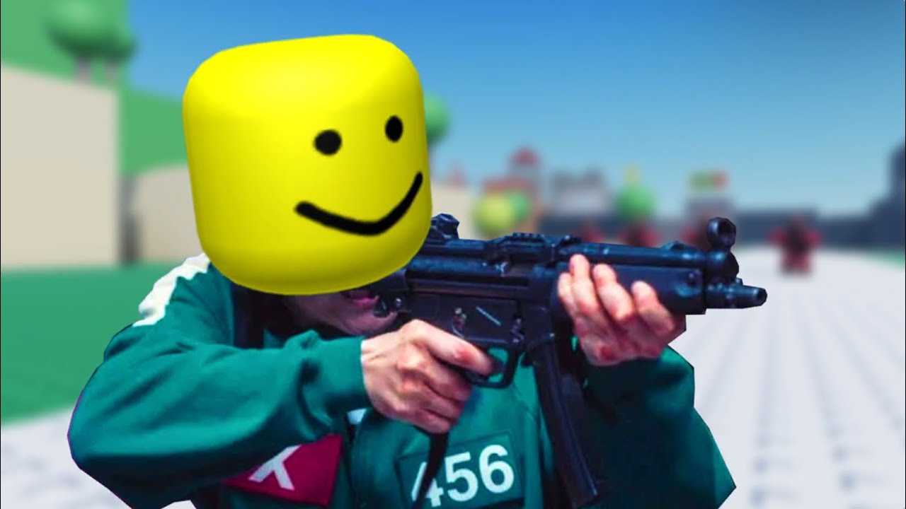 Squid Game but Roblox Youtubers!