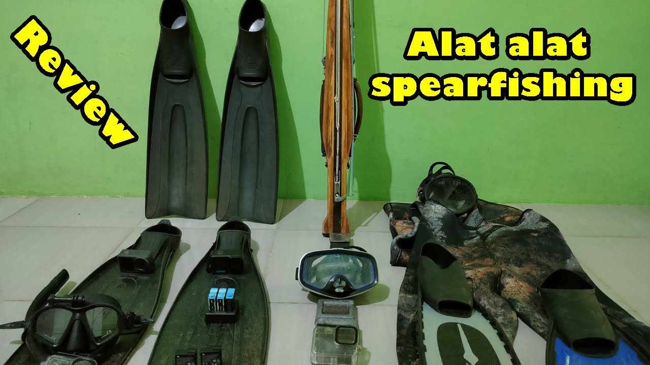 Review alat alat nembak ikan atau spearfishing | aquipment Spearfishing 2023