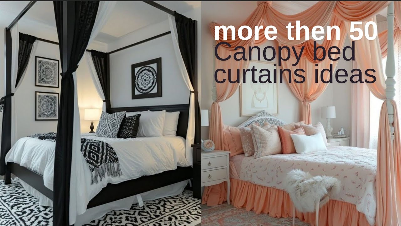 best canopy bed curtains ideas bedroom decore, comfortable bedding