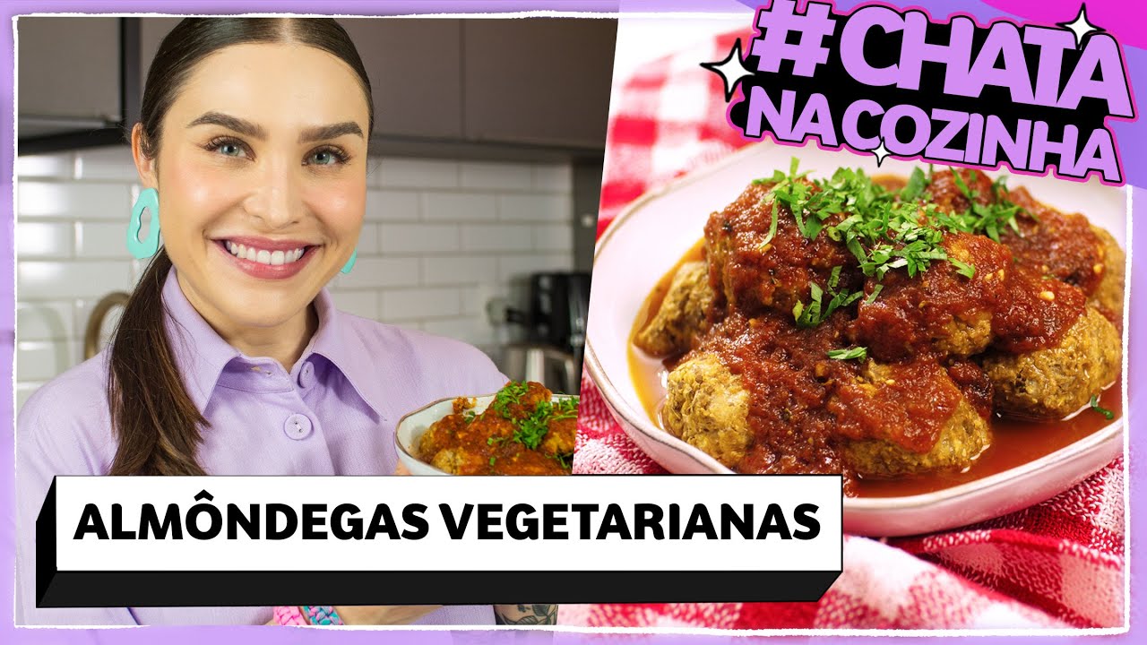 Receita fácil de ALMÔNDEGA VEGETARIANA de lentilha | Lu Ferreira