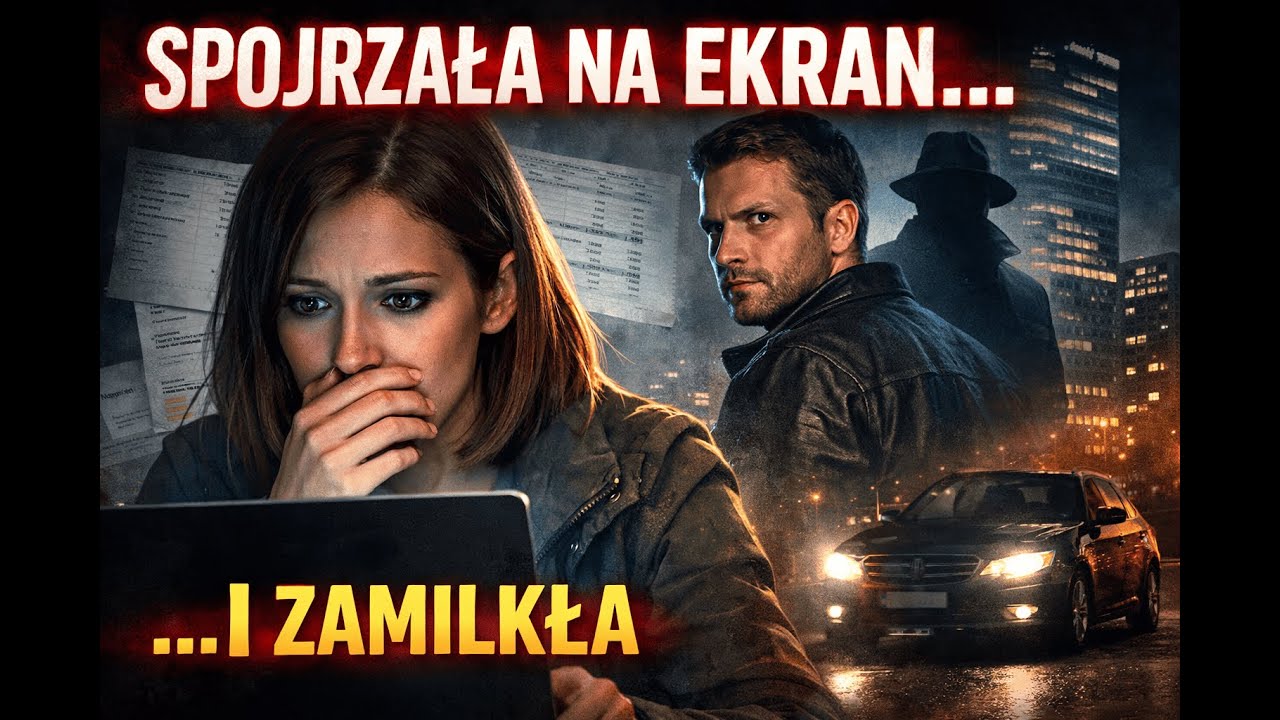 Spojrzała na ekran i zamilkła