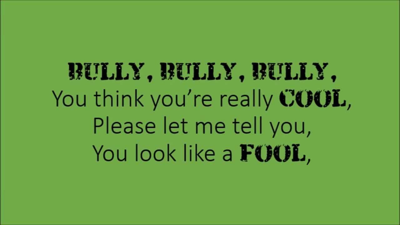 Don't Bully (Anti-bullying Song) by: Chicora Elementary Kids