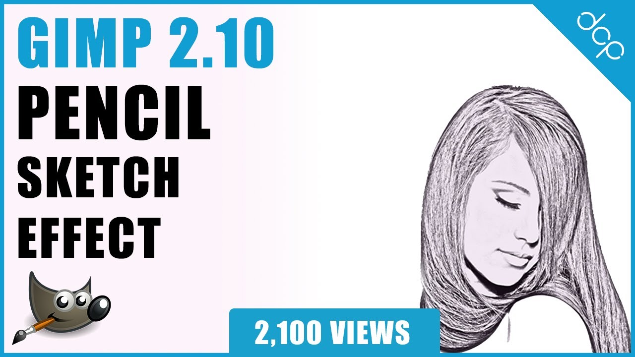 Pencil Sketch GIMP Tutorial