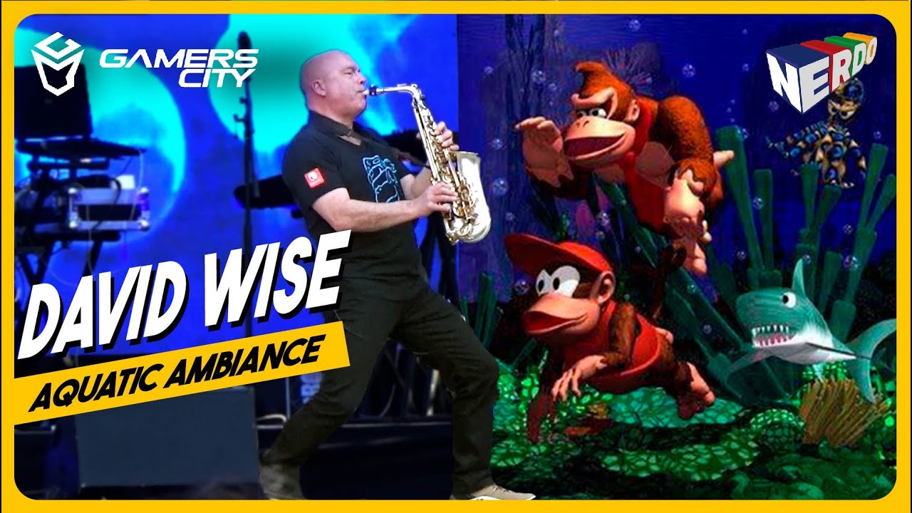 David Wise - Aquatic Ambiance | Live at Gamers City (Santiago, Chile) | April 15th 2023