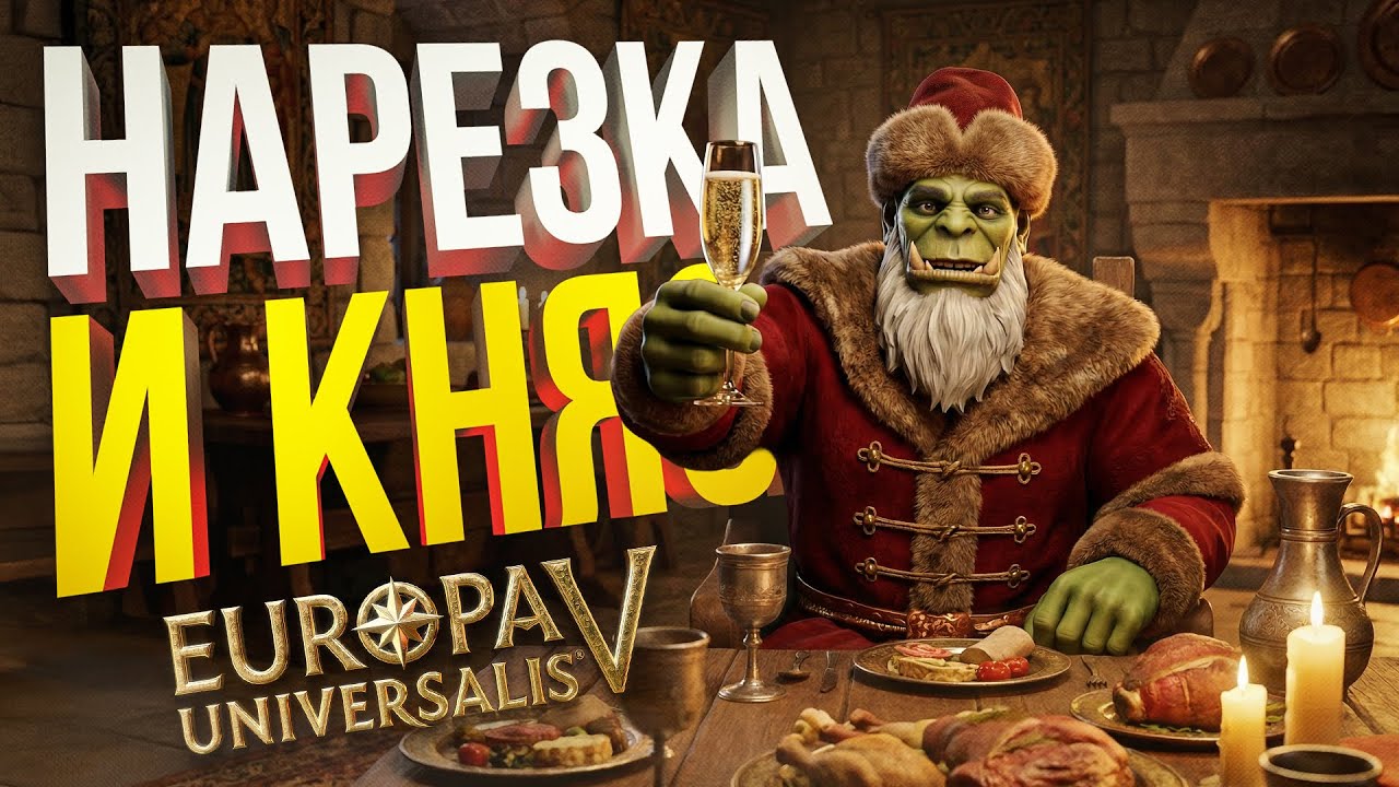 [НАРЕЗКА + Europa Universalis V] ЗАКАНЧИВАЕМ НОВОГОДНИЕ ПОСИДЕЛКИ И ВОЗВРАЩАЕМСЯ В ЕВРОПКУ