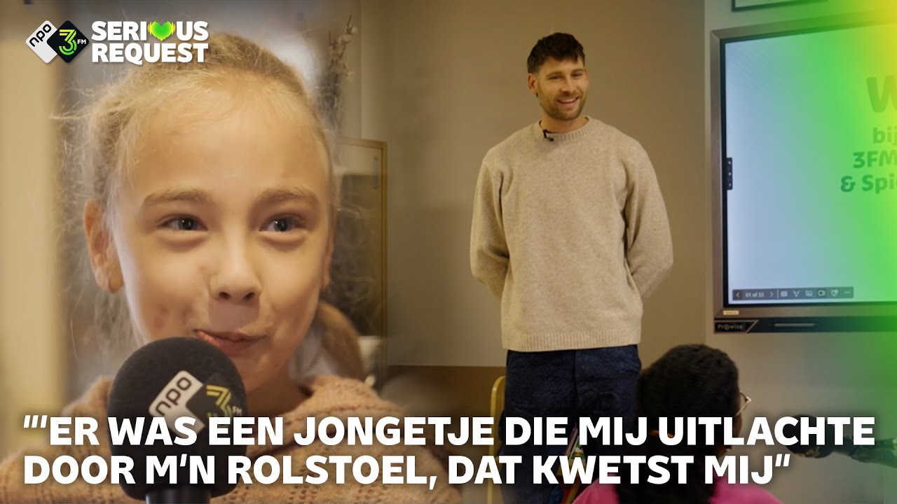 Kids met SPIERZIEKTES maken enorme indruk bij GASTLES van JULIEN | NPO 3FM