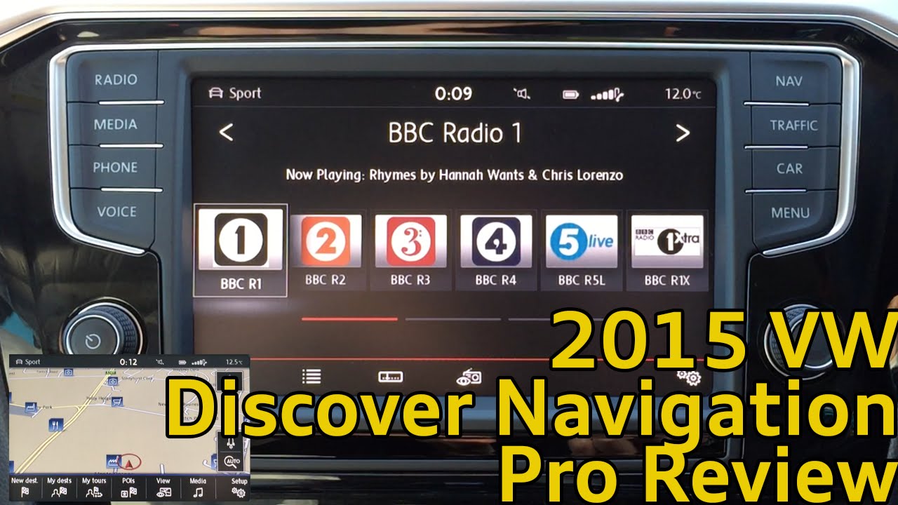 Volkswagen 2015 Discover Pro Navigation System Review