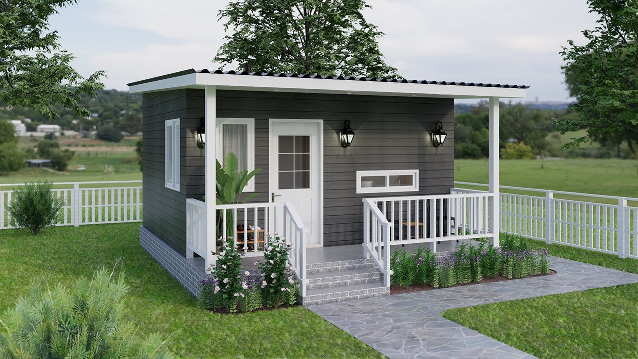 13'x16' (4x5 m) Cozy Tiny House Tour | Modern Farmhouse Design