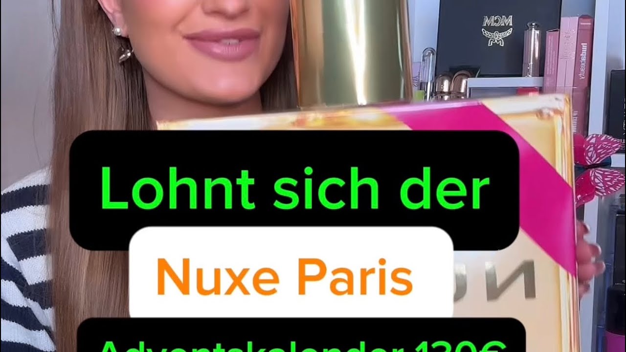 Nuxe Adventskalender 2025🎄 Ich bin so ein Verpackungsopfer🤣 schaut euch das an