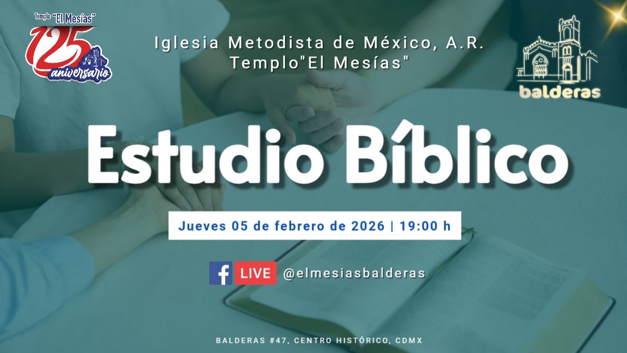 Estudio Bíblico | 05 de febrero de 2026 | 19:00 h