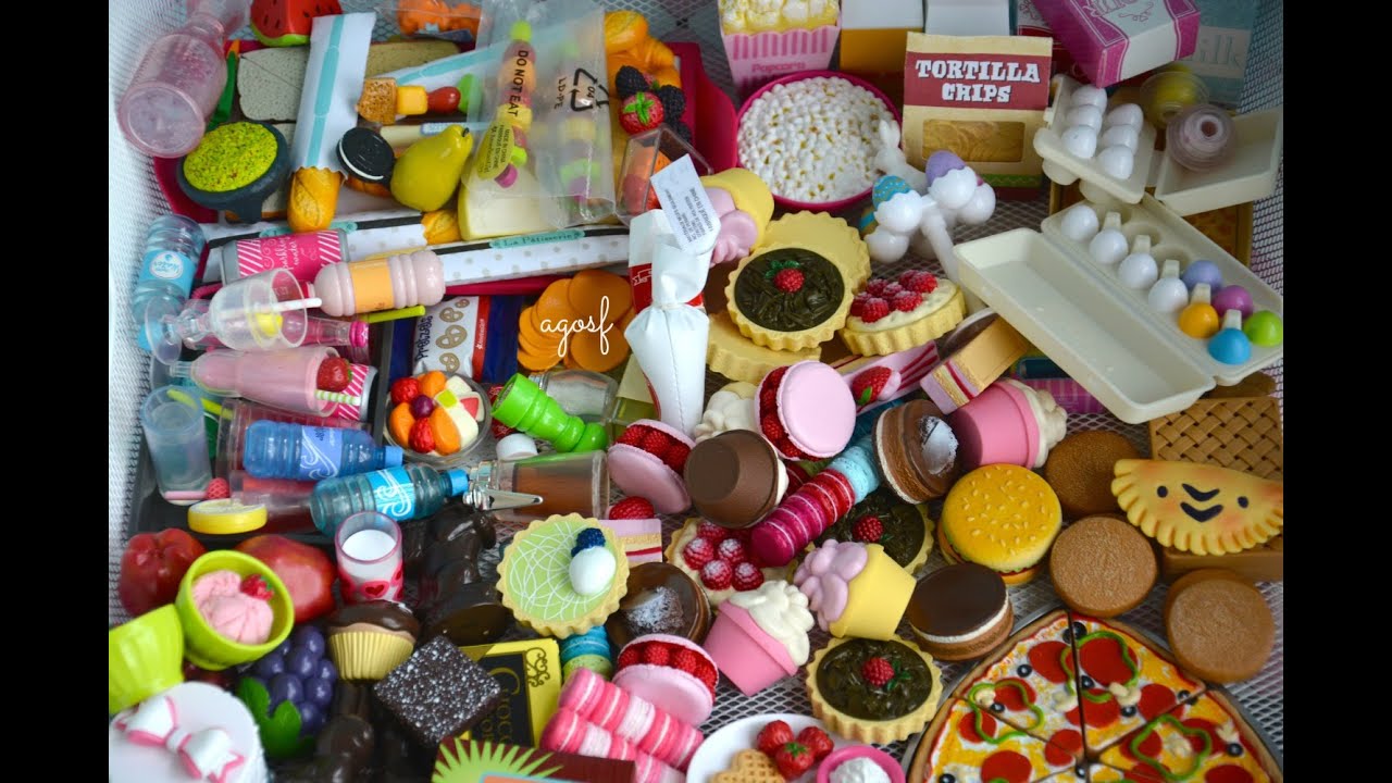 Massive Miniature Food Collection DIY