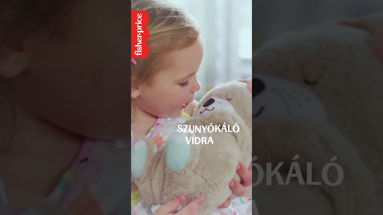 Fisher-Price Sensimals Soothe 'n Snuggle Otter FXC66 altat&oacute; j&aacute;t&eacute;k