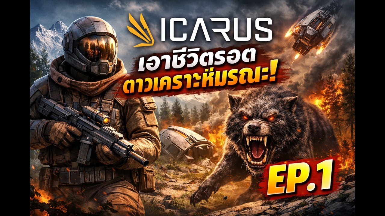วันแรกใน Icarus… ผมจะรอดก่อนกลางคืนไหม EP.1