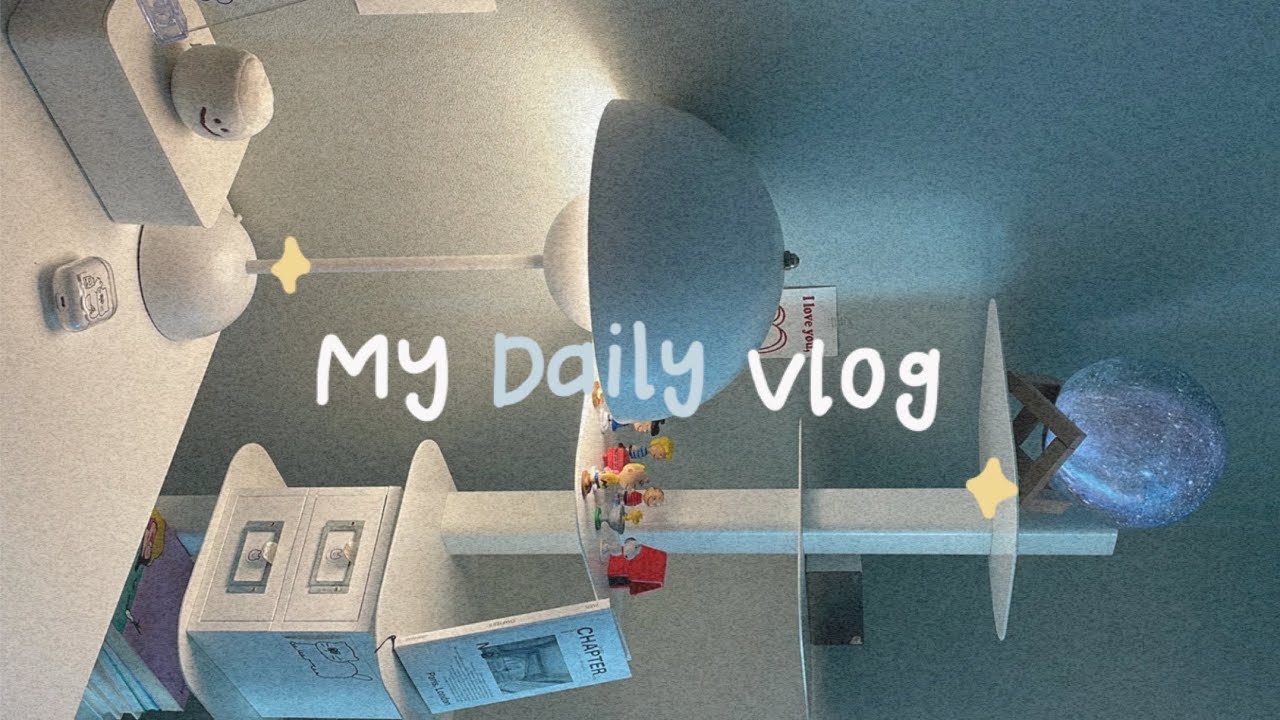 VLOG | 08년생 일상 브이로그🥣 방 꾸미기, 시험 준비, 크로플, 08년생, 브이로그, 공부브이로그, 감성 인테리어, 주말 븨로그🌟