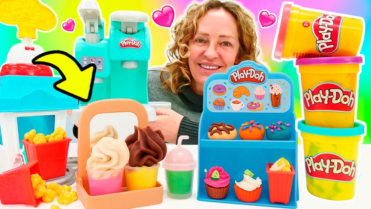 🍭 S&uuml;&szlig;er Auftrag f&uuml;r Nicole! Wir machen Cupcakes und Eis aus Play Doh!