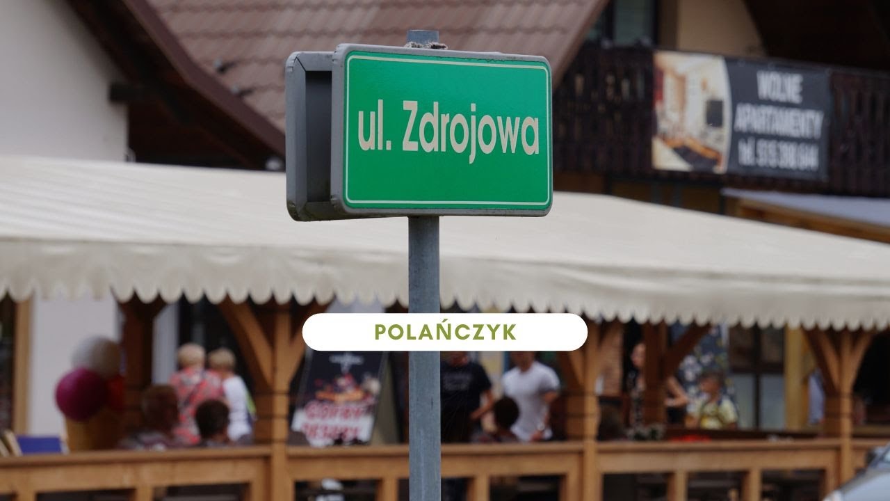 Ulica Zdrojowa w Polańczyku