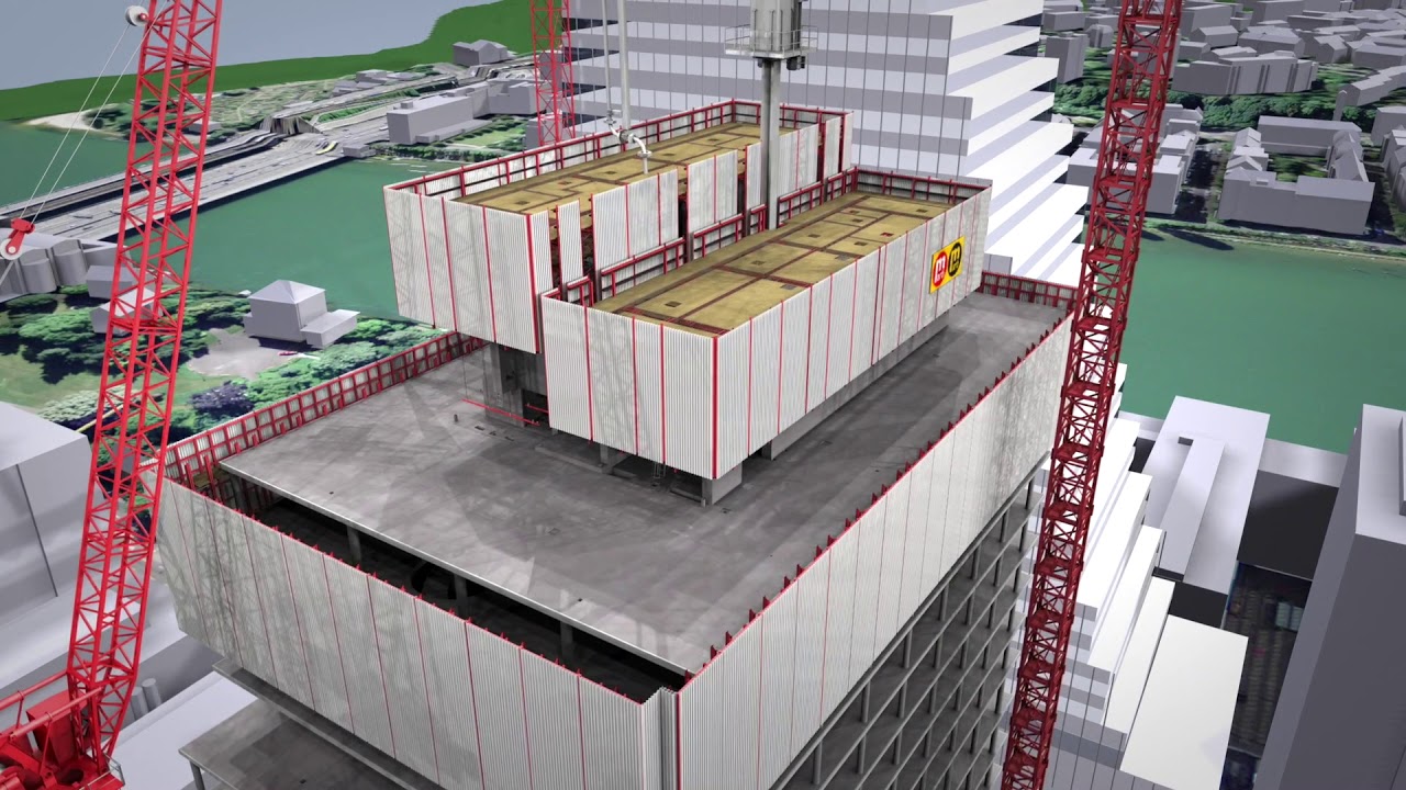 MEVA supplied the complete formwork for the two 