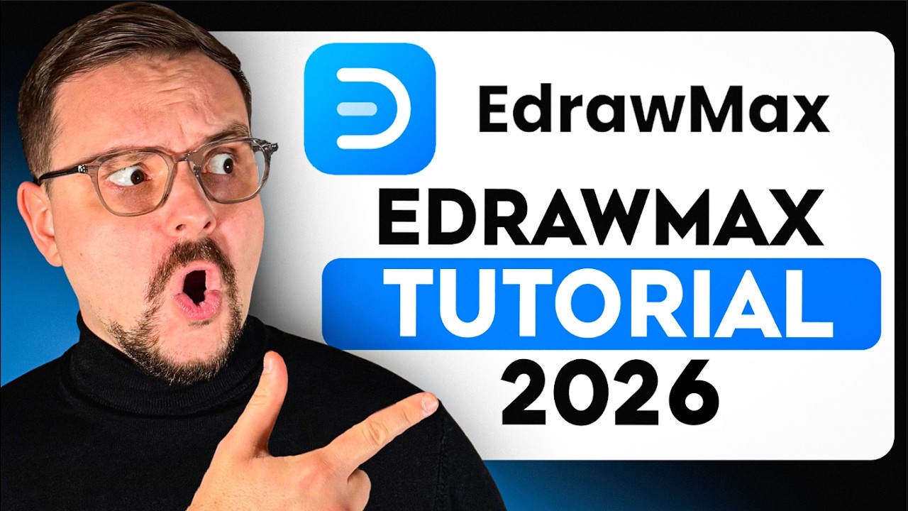 Учебное пособие Wondershare EdrawMax — 2025 | Как использовать EdrawMax Diagram Maker (Руководств...