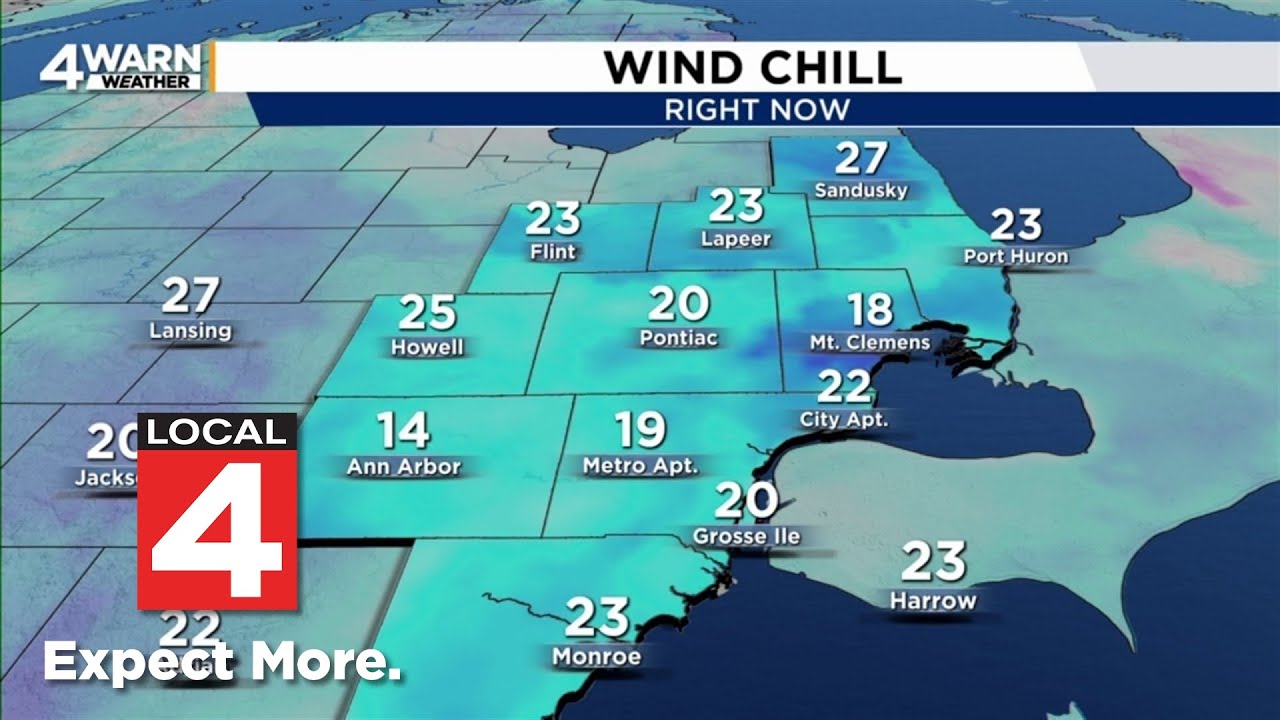 Metro Detroit weather forecast Feb. 14, 2026 -- 7 a.m. Update