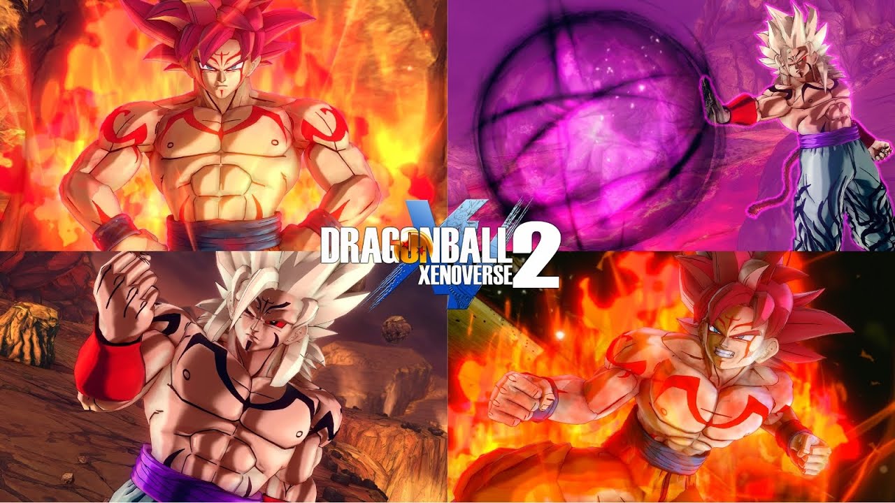 New Goku Super Saiyan God (Demon God) | Dragon Ball Xenoverse 2 Mod