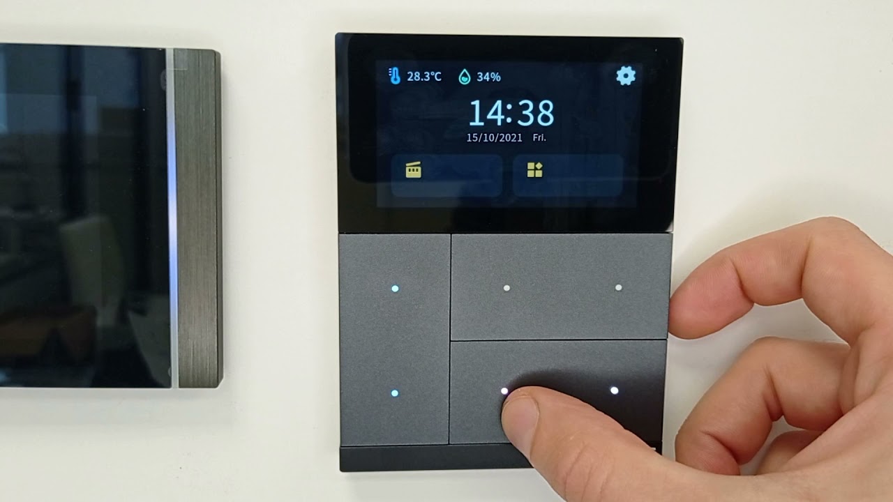 Panel GVS KNX z serii WALTZ