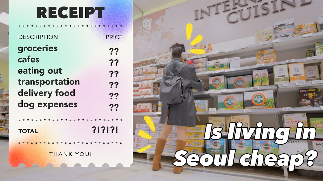 How much do I spend in 2 weeks living in Seoul? Is living in Seoul cheap?
