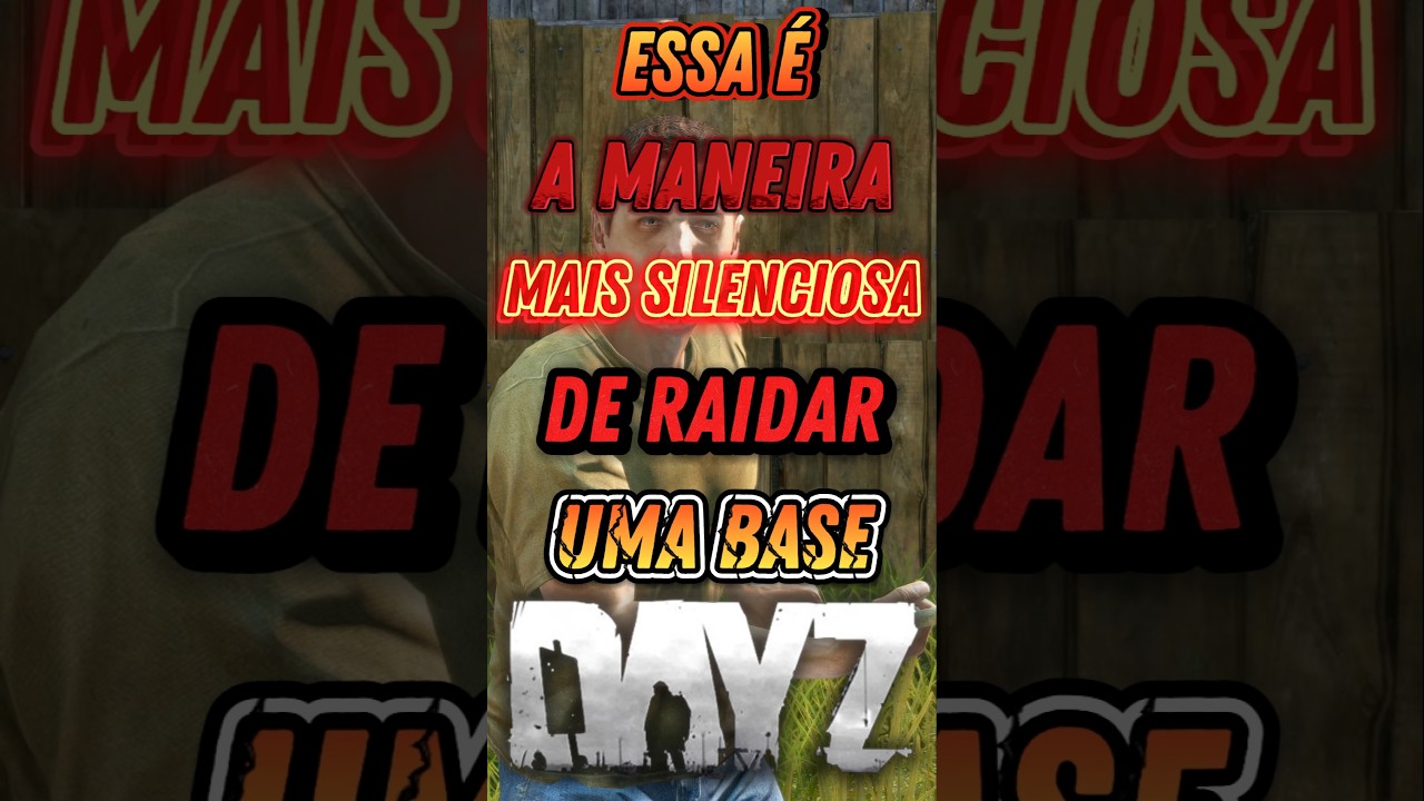 MELHOR MANEIRA de RAIDAR UMA BASE em SIL&Ecirc;NCIO no DayZ🤫#dicas #tips #craft #tricks #survivor #raid