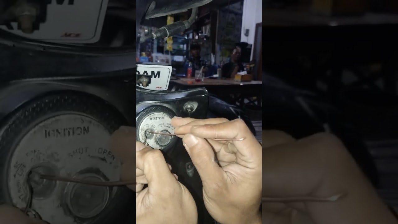 Kunci kontak patah, intinya sabar