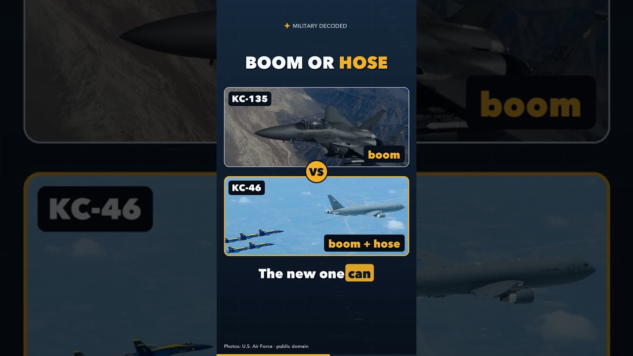 KC-135 vs KC-46: Old Tanker vs New Tanker