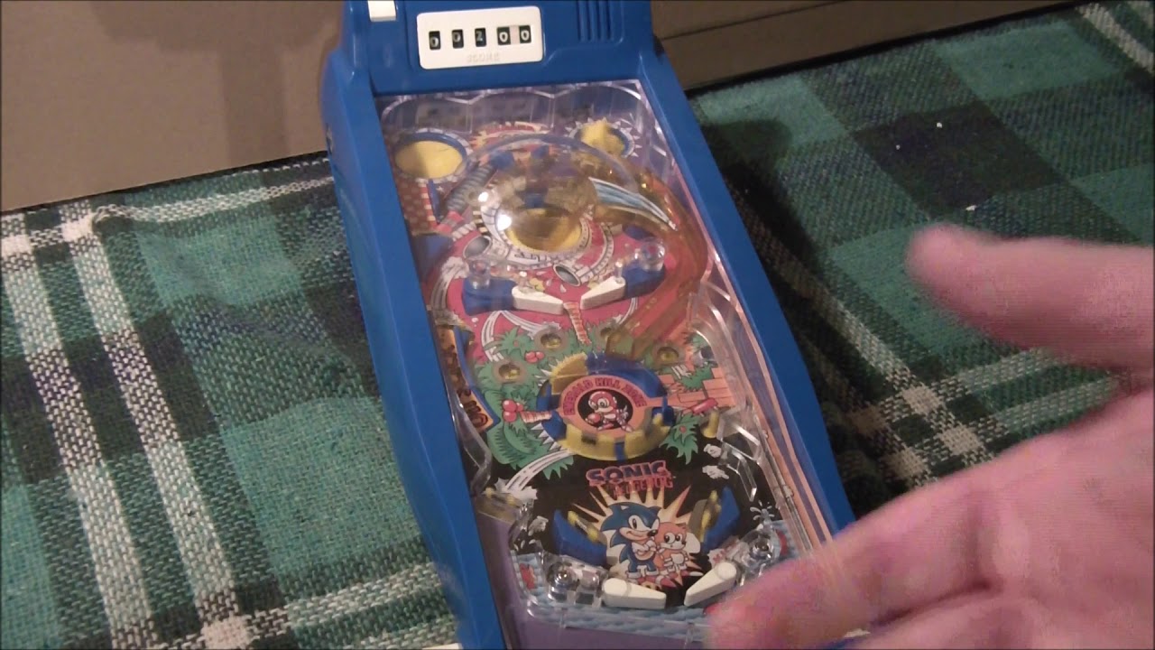 Revue ( Fr ) du flipper TOMY SONIC THE HEDGHOG